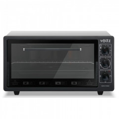 Cuptor de gatit Voltz V51441B50, 50 litri, 1400W, 275 C, Timer,Negru