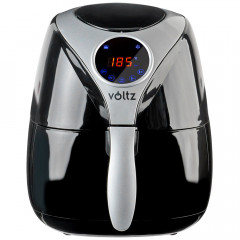 Friteuza cu aer cald Air Fryer Voltz V51980D, 1600W, 3.2L, Digital, Temporizator, Negru