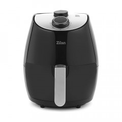 Aparat de gatit cu Aer Fierbinte Airfryer, Friteuza Zilan ZLN-3598,1350W, 2.6 litri, 80°C~200°C, Timer, Negru